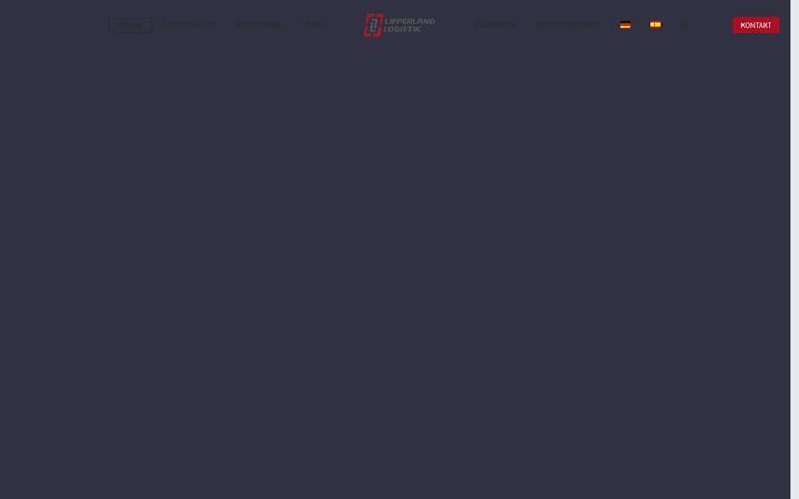 Screenshot of lipperland-logistik.de