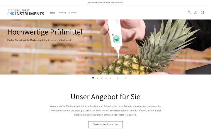 Screenshot of lippert-shop.com