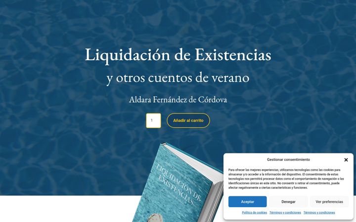 Screenshot of liquidaciondeexistencias.com