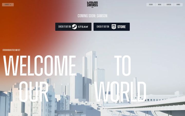 Screenshot of liquidswords.com