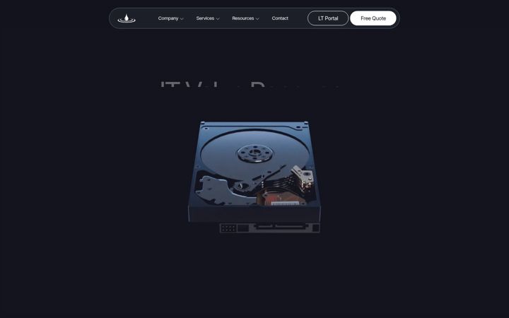Screenshot of liquidtechnology.net