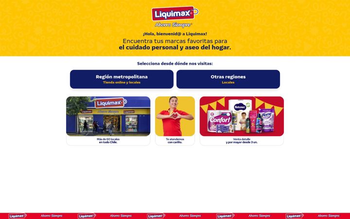 Zrzut ekranu liquimax.cl