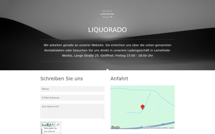 Screenshot of liquorado.de