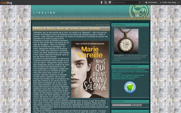 Screenshot of lirelire.net