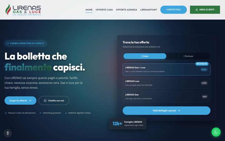 Screenshot of lirenasgas.ch