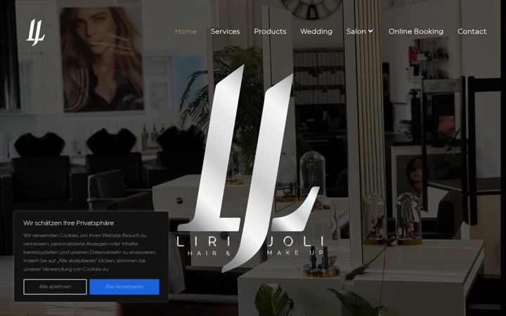 Screenshot of lirijoli.ch
