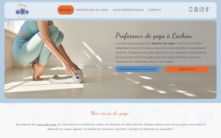 Screenshot of lironglu.fr