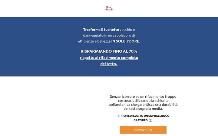 Screenshot of lirytetti.it