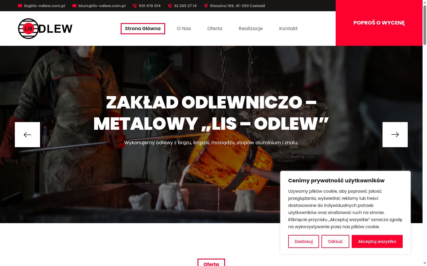 Snímek obrazovky baneru souhlasu zobrazeného před jakoukoli interakcí