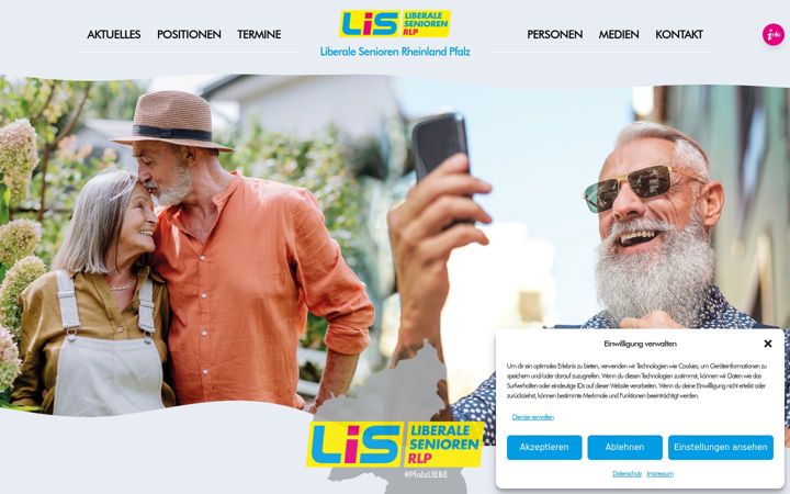Screenshot of lis-rlp.de