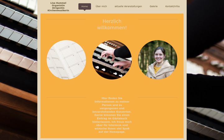 Screenshot of lisa-hummel.de
