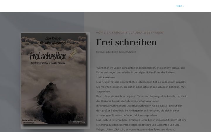 Screenshot of lisa-krueger.com