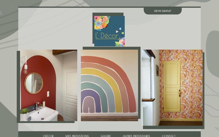 Screenshot of lisa-ldecor.fr