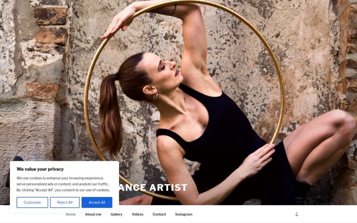 Screenshot of lisa-stampfl.com