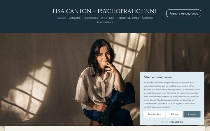Screenshot of lisacanton-psy.fr
