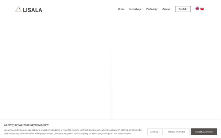 Screenshot of lisala.pl