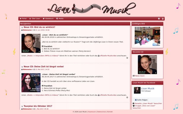 Screenshot of lisanmusik.de