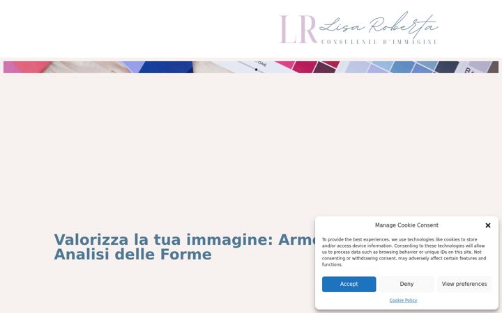 Screenshot of lisaroberta.it