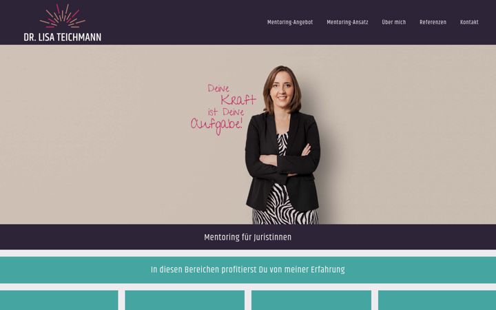 Screenshot of lisateichmann-mentoring.de