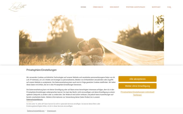 Screenshot of lisaveith-fotografie.de
