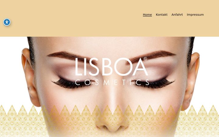 Screenshot of lisboa-cosmetics.de