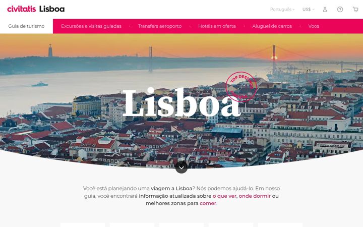 Screenshot of lisboa.net