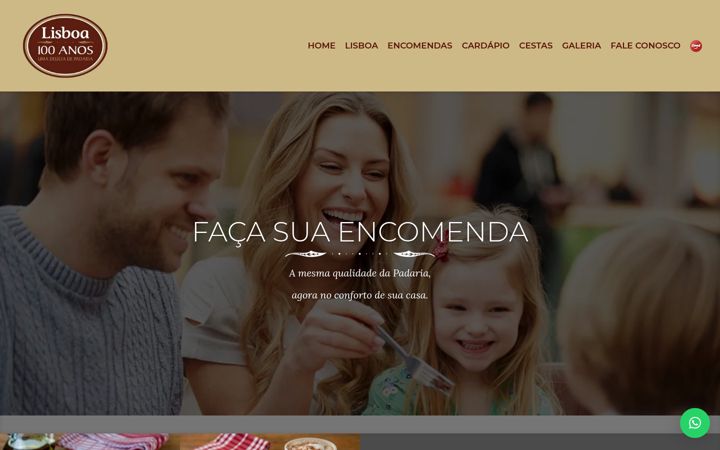 Screenshot of lisboa1913.com.br
