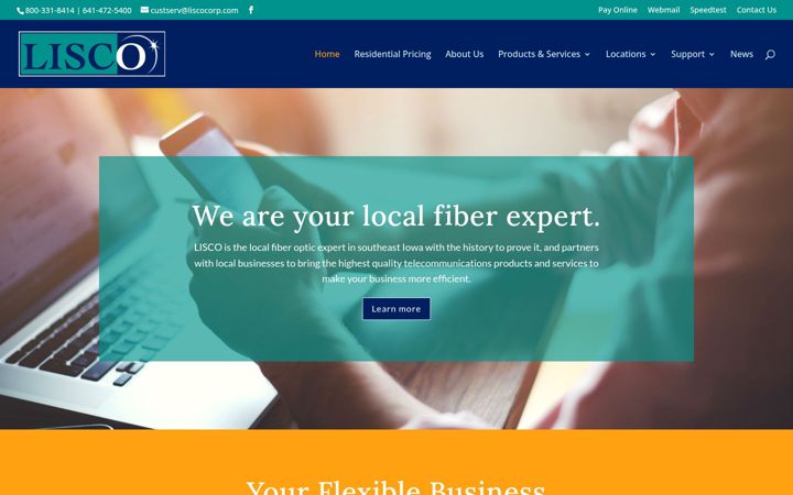 Screenshot of lisco.com
