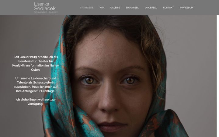 Screenshot of lisenka-sedlacek.de