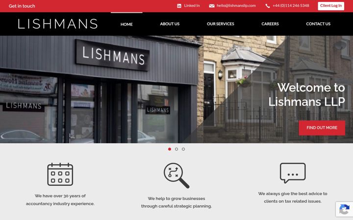 Screenshot of lishmansllp.com