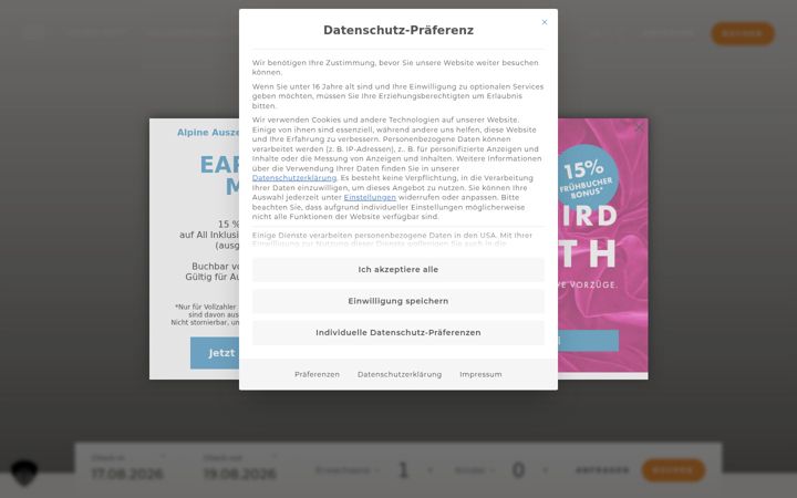 Screenshot of lisihotel.com