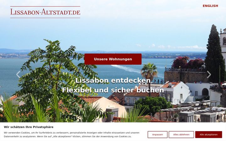 Screenshot of lissabon-altstadt.de