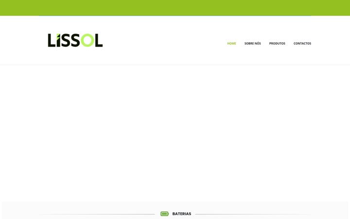 Screenshot of lissol.eu
