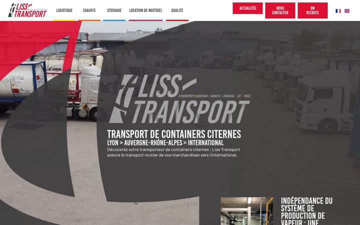 Screenshot of lisstransport.com