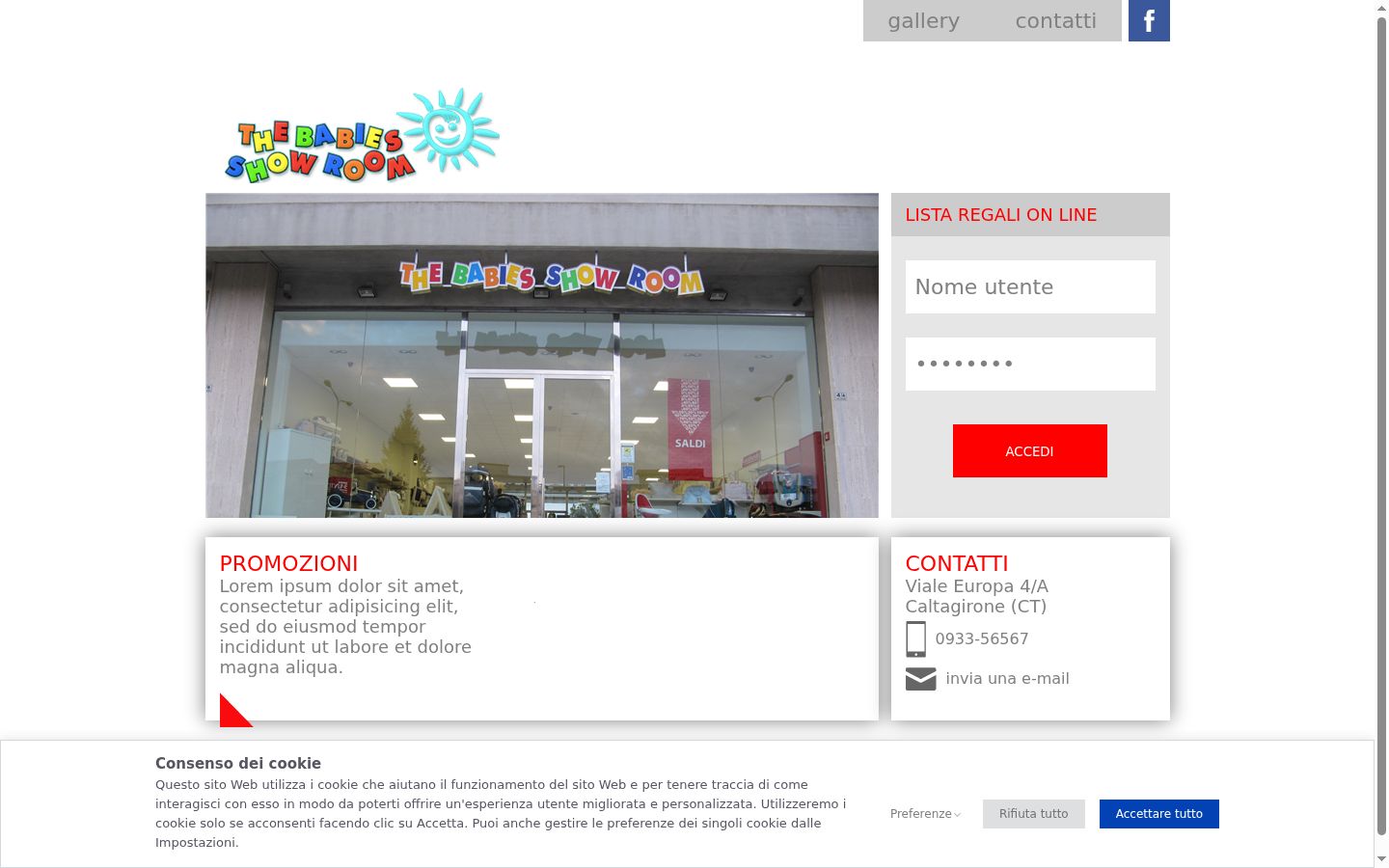 Screenshot des Einwilligungsbanners vor jeglicher Interaktion