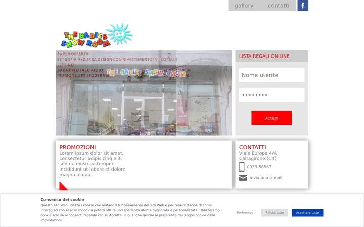 Screenshot of listababy.com