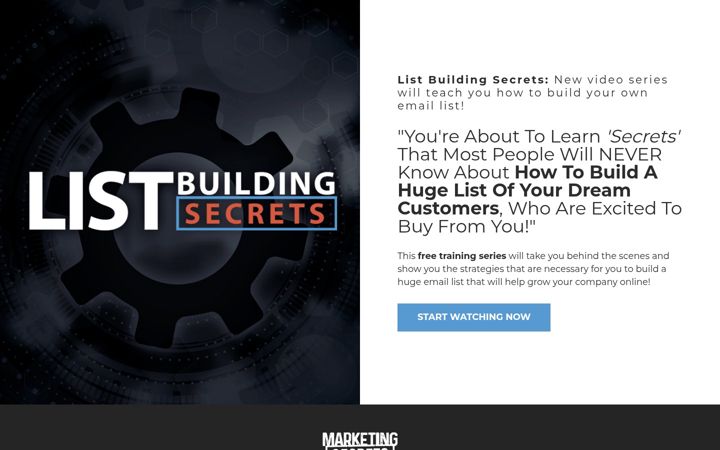 Screenshot of listbuildingsecrets.com