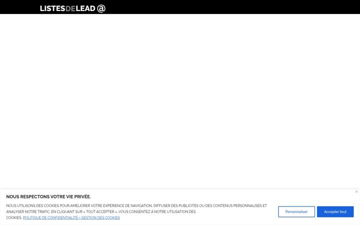 Screenshot of listecourriel.ca