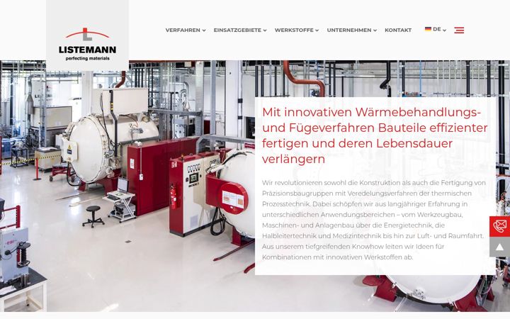 Screenshot of listemann.com