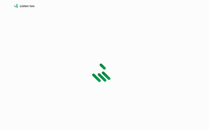 Screenshot of listen-too.com