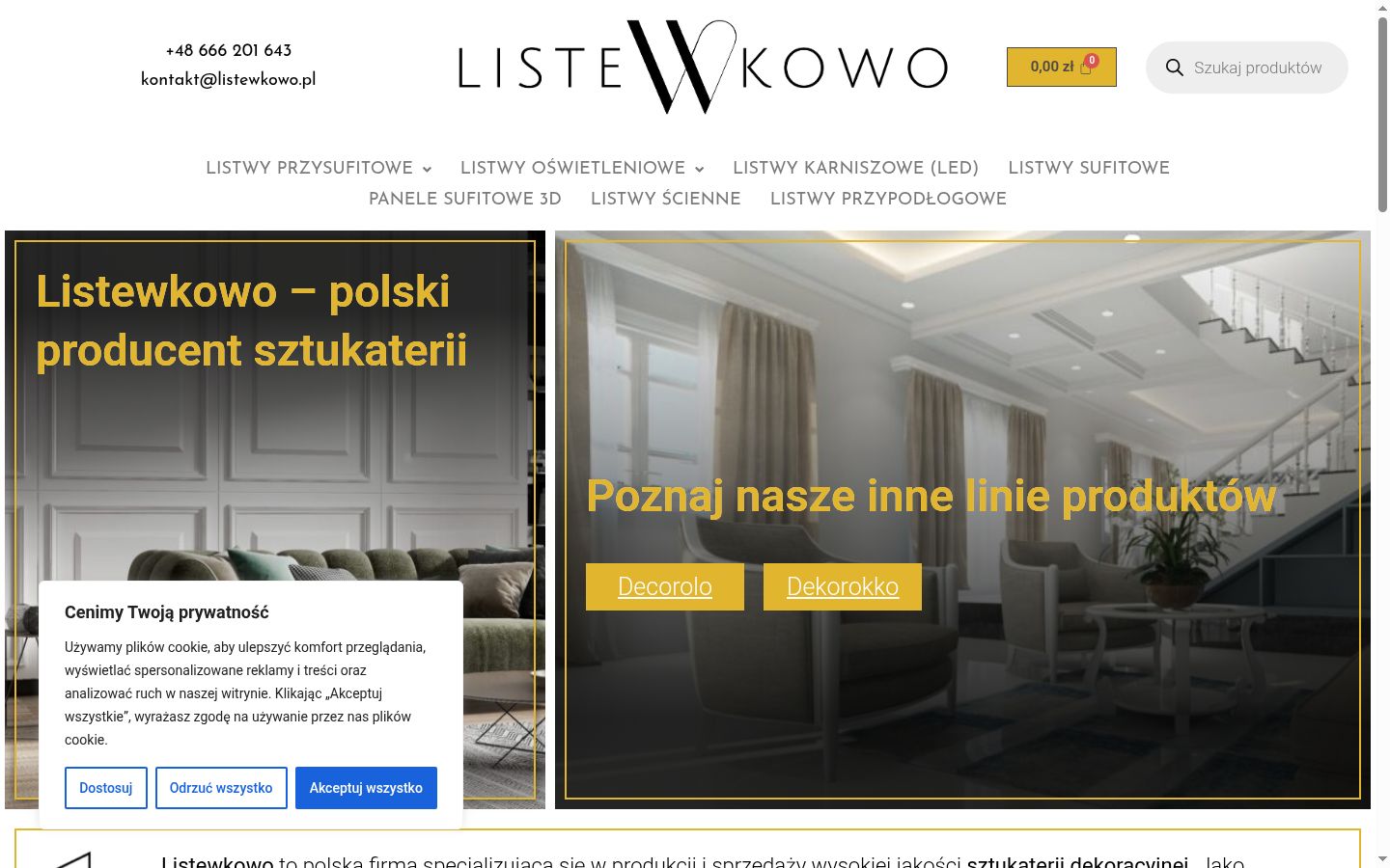 Posnetek zaslona pasice za privolitev, prikazane pred kakršno koli interakcijo