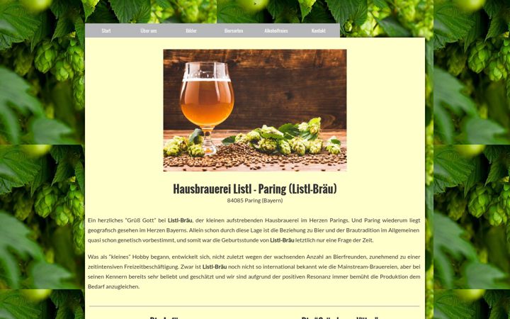 Screenshot of listlbraeu.de