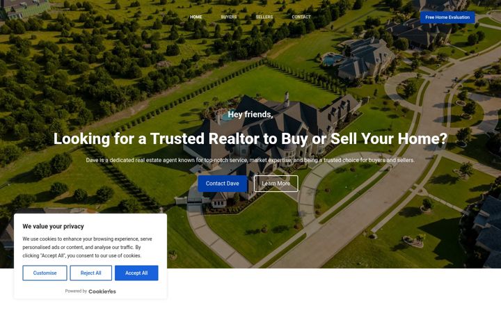 Screenshot of listwithdave.com