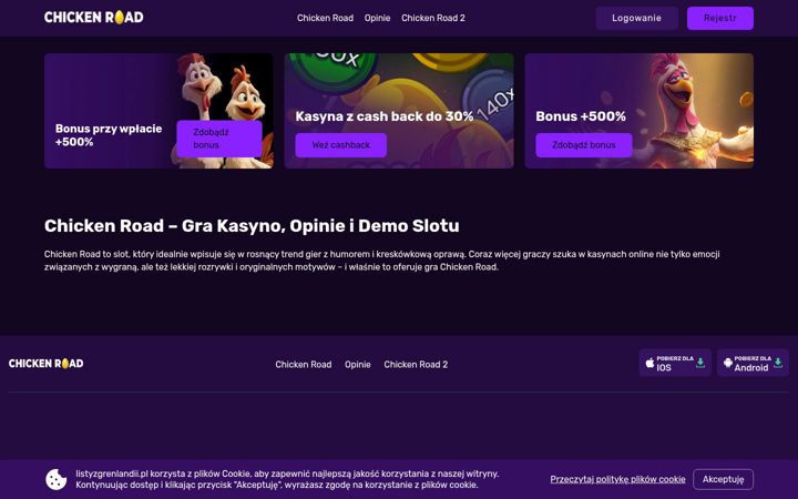 Screenshot of listyzgrenlandii.pl