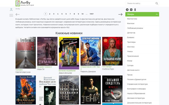Skjámynd af lit-book.ru