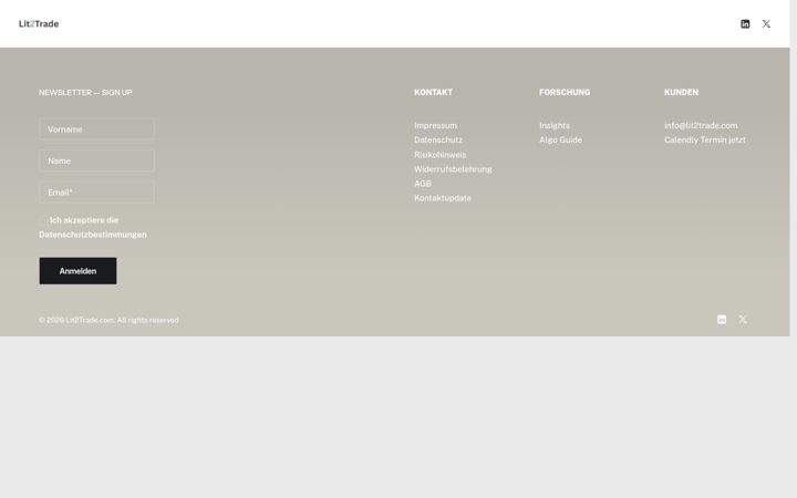 Screenshot of lit2trade.com