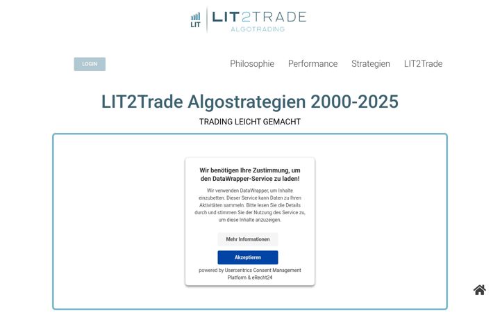 Screenshot of lit2trade.de