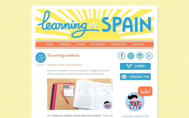Screenshot of litalitateacher.com