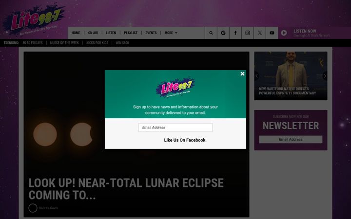 Screenshot of lite987.com