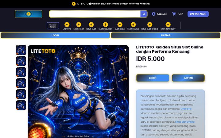 Screenshot of litebebas.com
